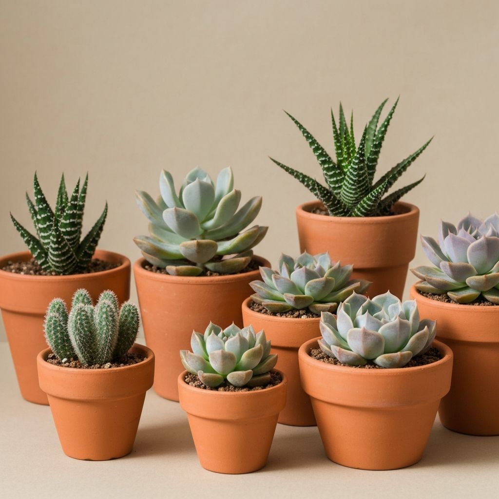 Succulent collection